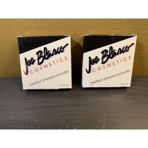 Joe Blasco Perfect Pressed Powder Set Of 2  - Ebony Finish .635‎ oz